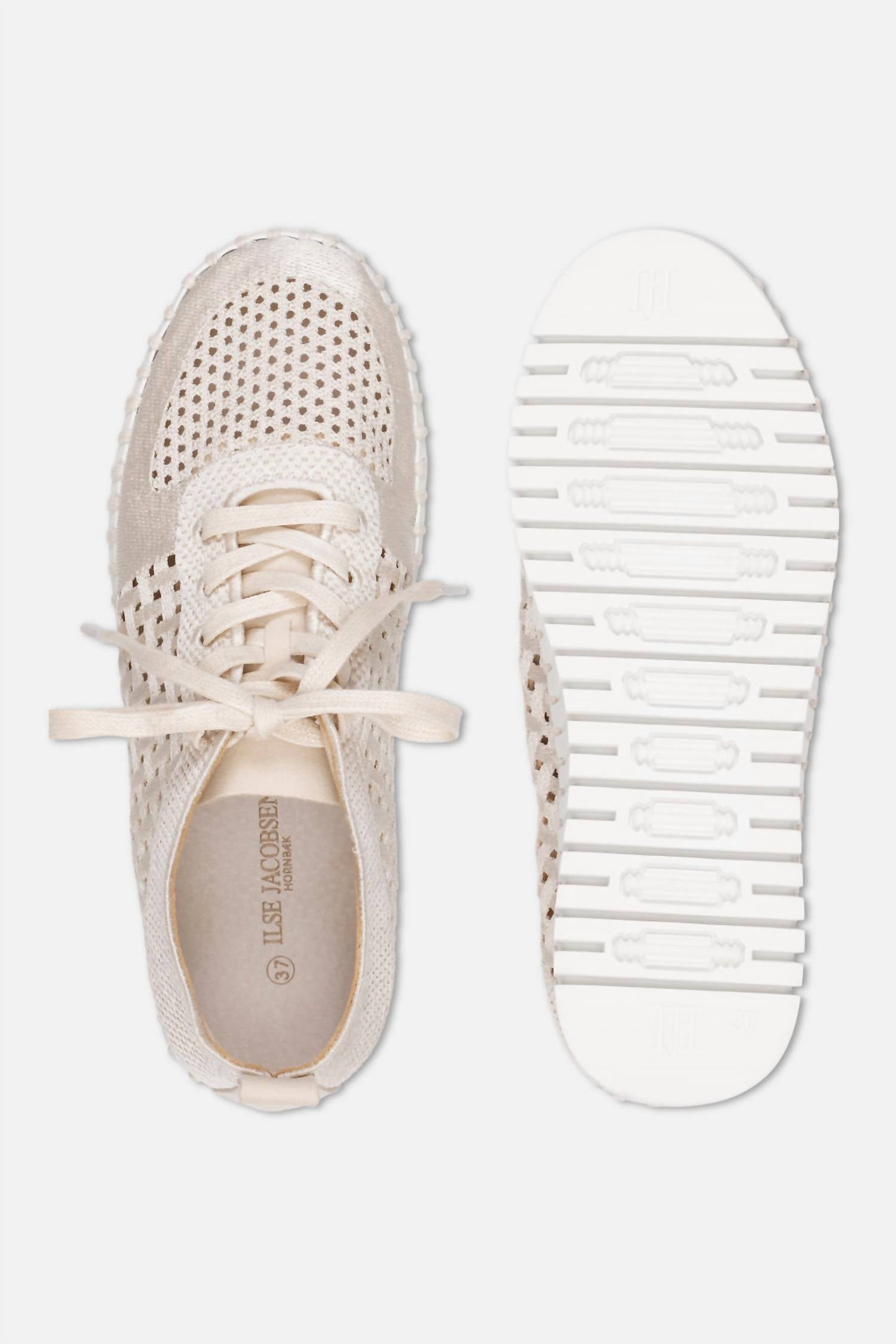 Ilse Jacobsen - Women's Tulip Platform Embroidered Tennis Shoe