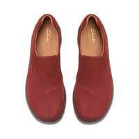 Clarks Women's Orlene Slip On Shoes in chestnut nubuck - women's flats - view 4