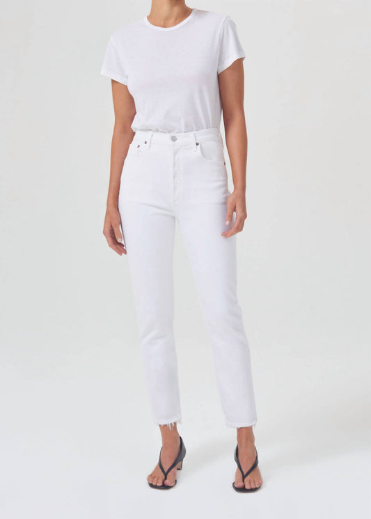 Agolde - RILEY HIGH RISE STRAIGHT CROP JEAN