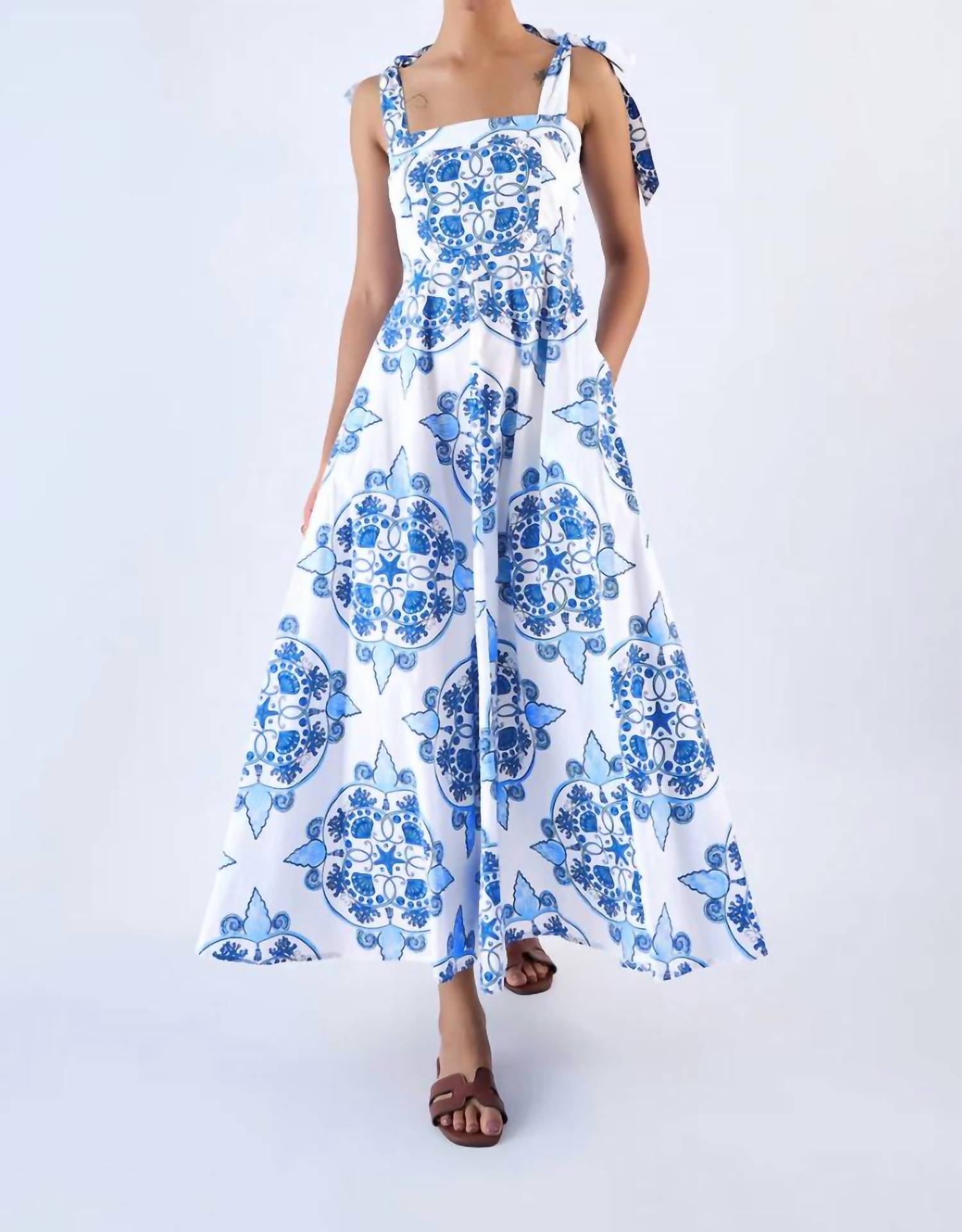 Beyond By Vera - Pearl Midi Dress
