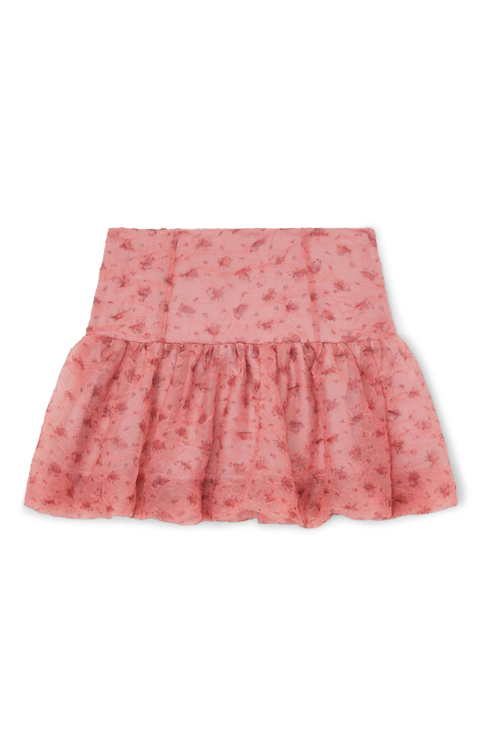 Ganni - Shibori Organza Mini Skirt