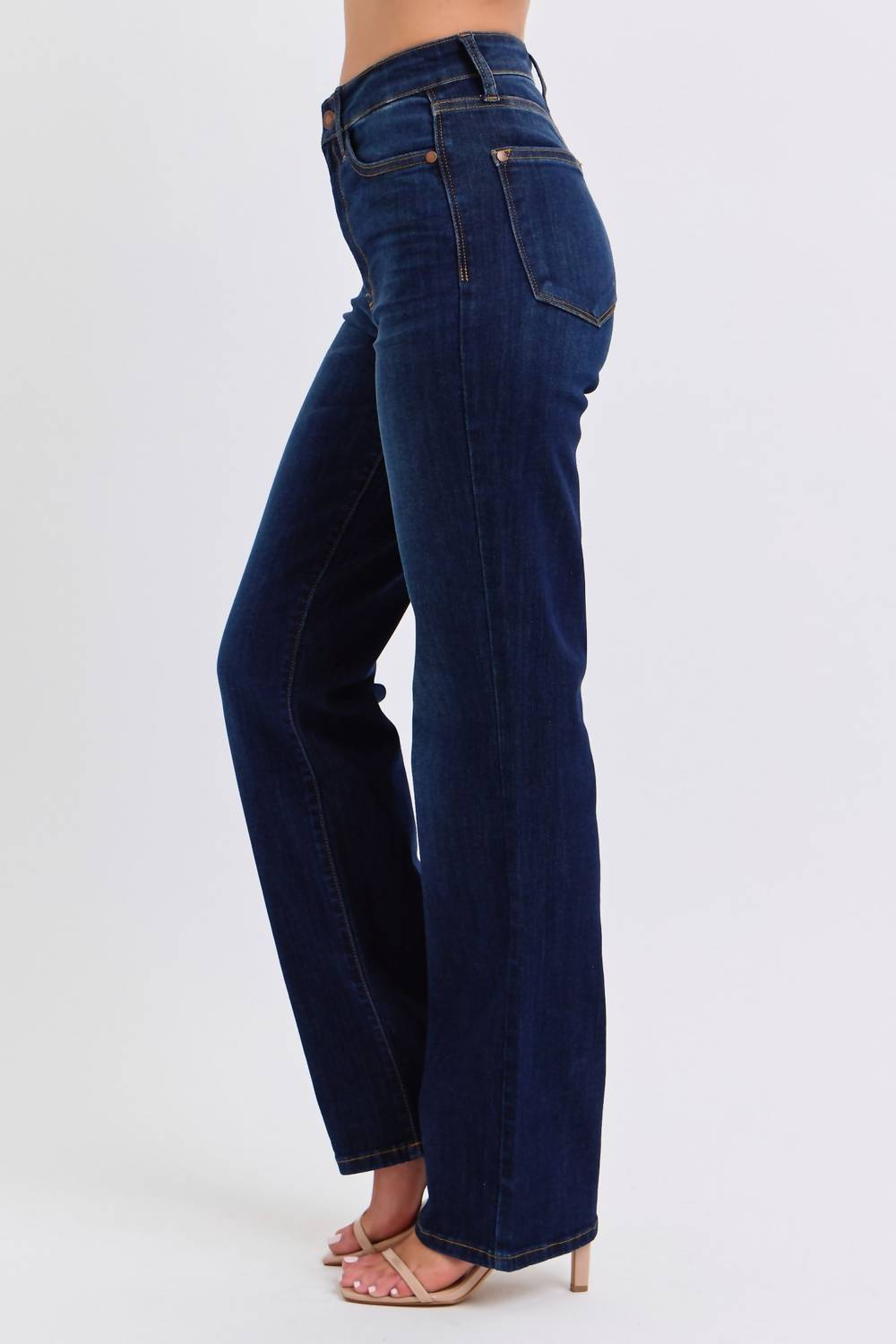 Judy Blue - High Waist Straight Leg Jeans