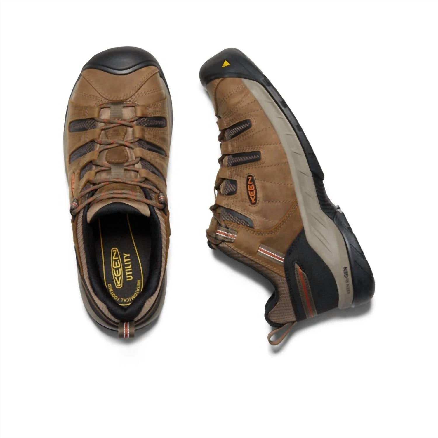 Keen - Men's Flint Ii Steel Toe Work Shoes - Extra Wide