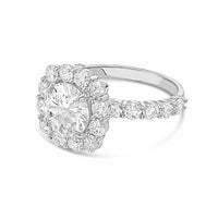 Diana M Jewels - Women's Round Lab-Grown Diamond Fashion Ring (10.00 Ct) - Bold