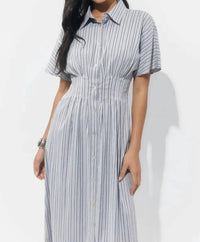 Adelyn Rae - Audrey Midi Shirt Dress