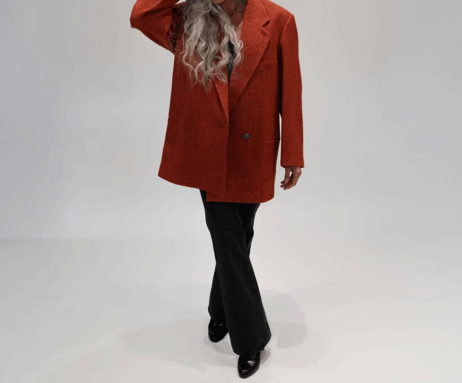 Alysi - Maxi Blazer Coat