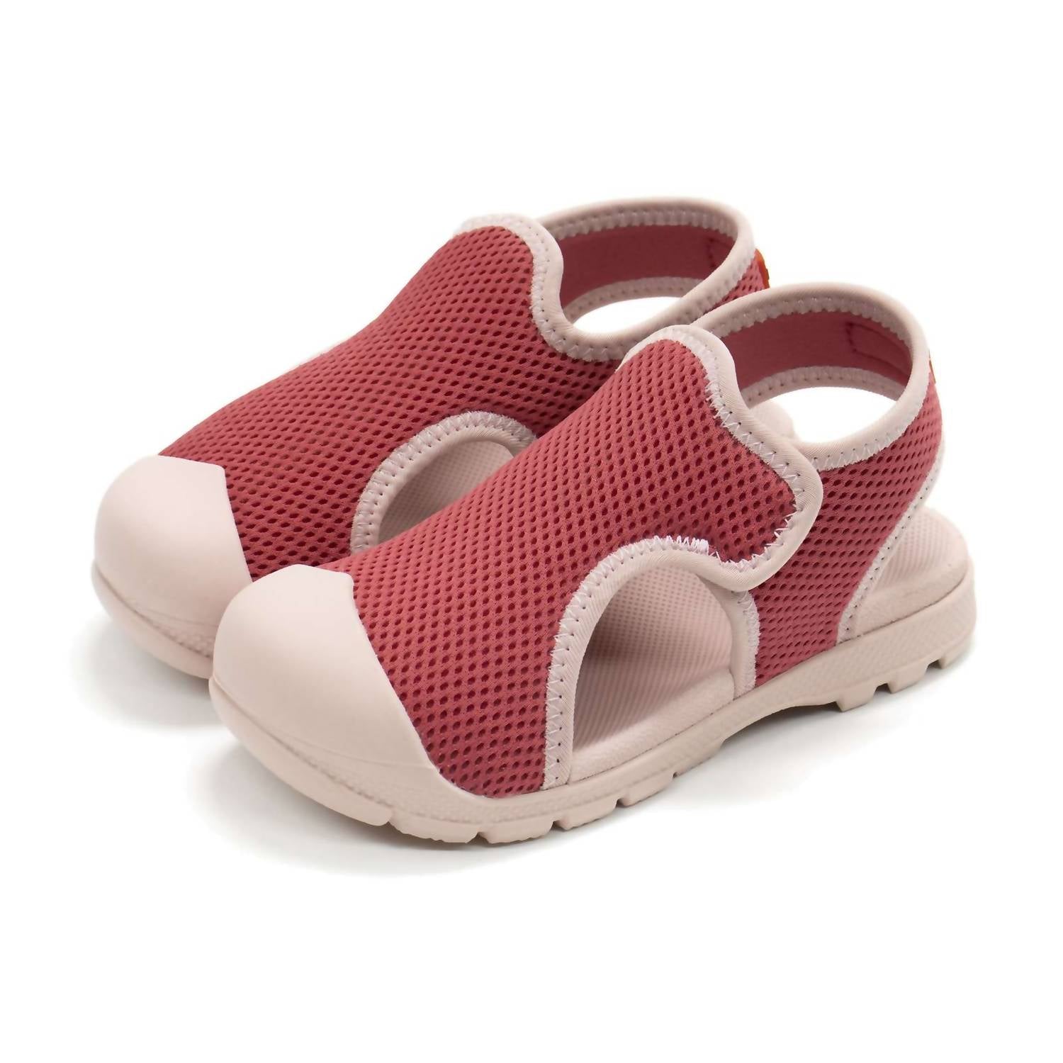 HUNTER Girls Mesh Outdoor Walking Sandals in rowan pink 1 - kids' sandal