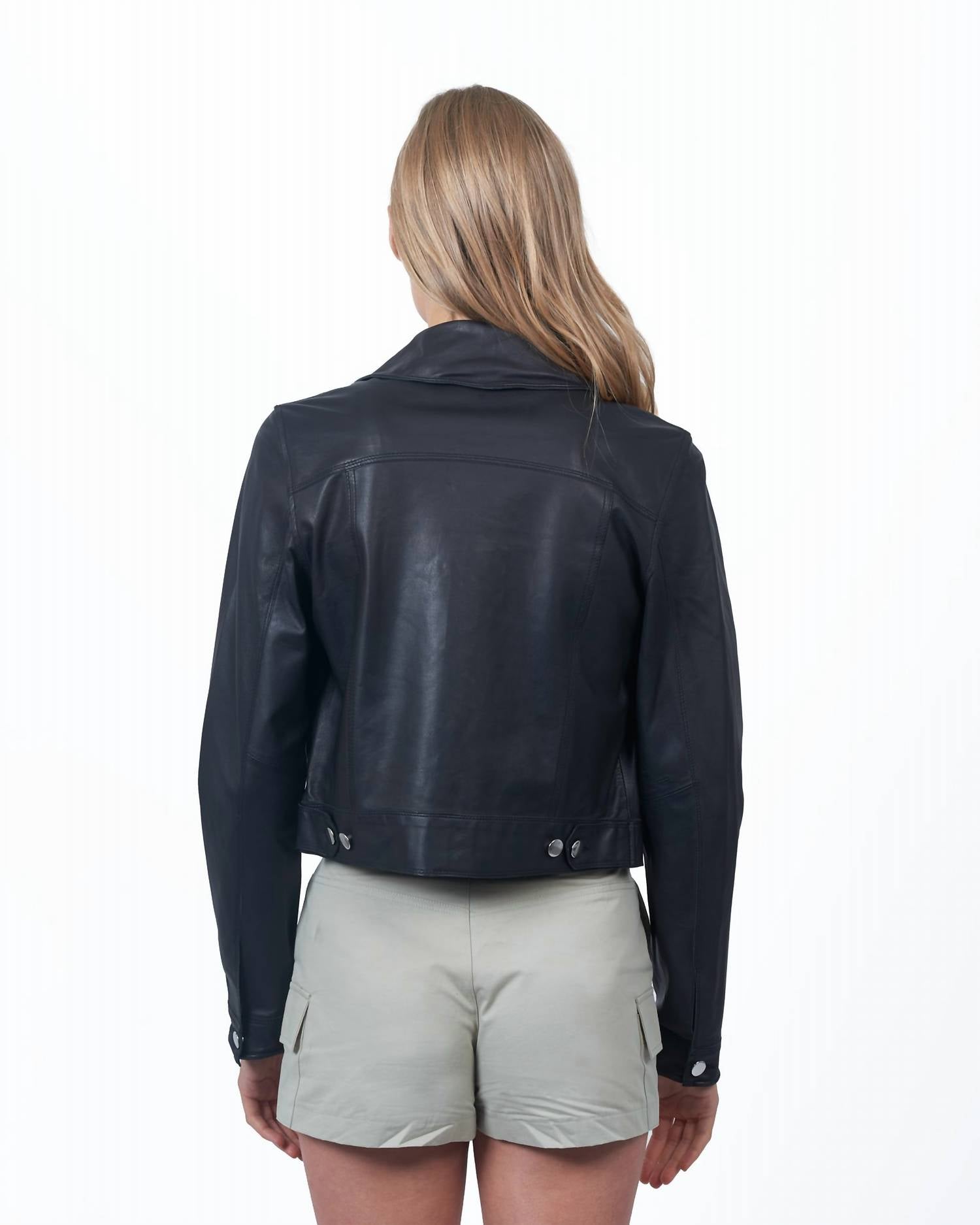 Jkt Nyc - Hayden Nailhead Leather Jacket