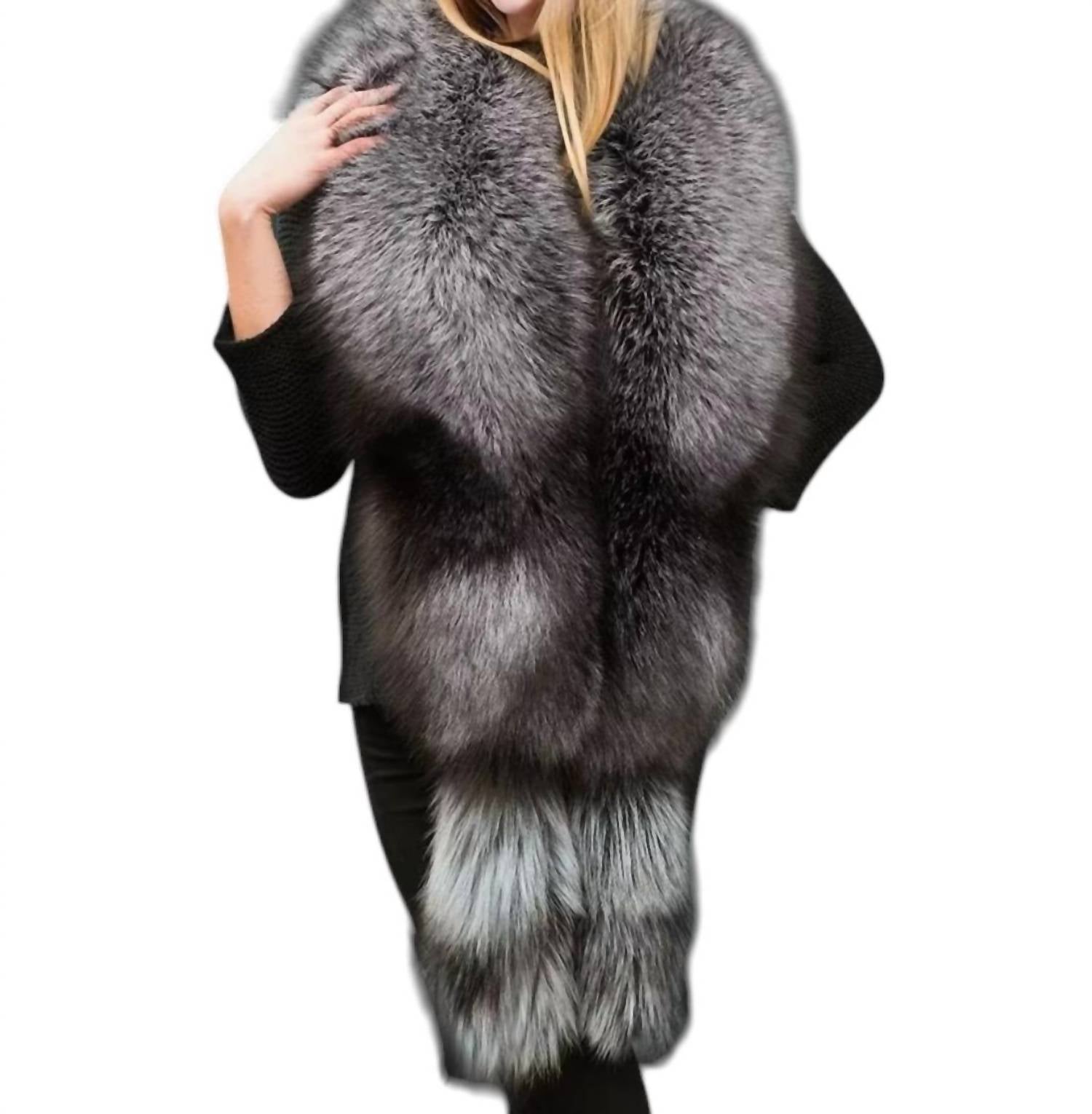 Mitchie'S Matchings - Women's Fox Fur Fringes Boa