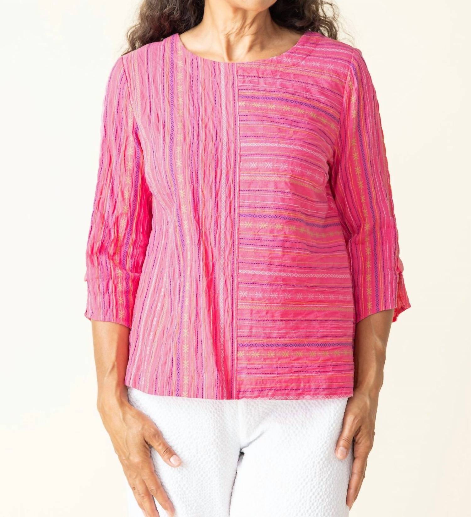 Habitat - Baja Weave Button Back Pullover