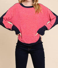 Emerald Collection - Solid Color Block Top - Plus
