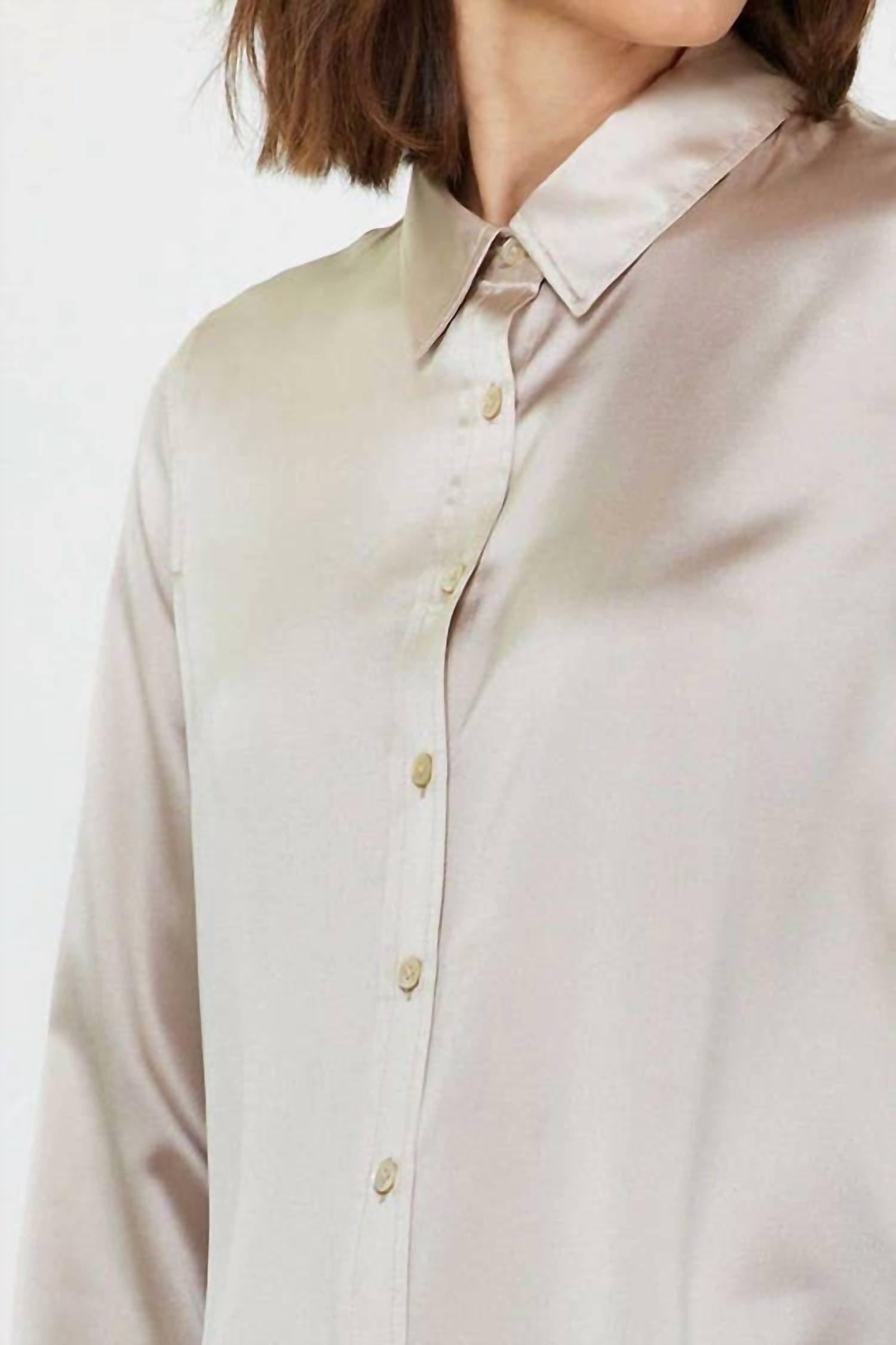 Current Air - Button Down Long Sleeve Blouse