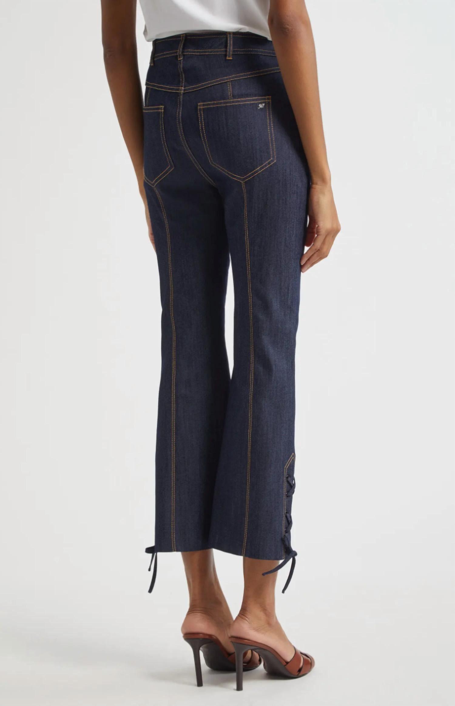 Cinq A Sept - Lace Up Shannon Pants