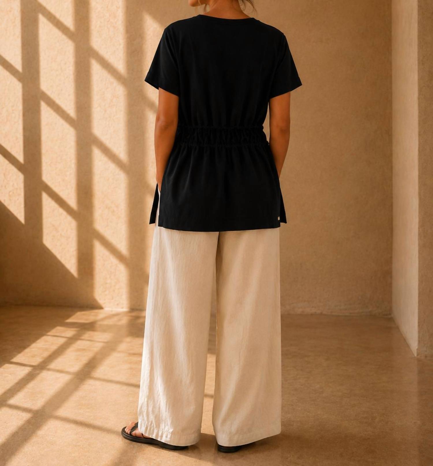 Pier Antonio Gaspari - Drawstring Short Sleeve T-shirt