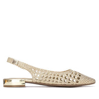 Xti Women's Pu Refined Sandal in gold - women's sandal
