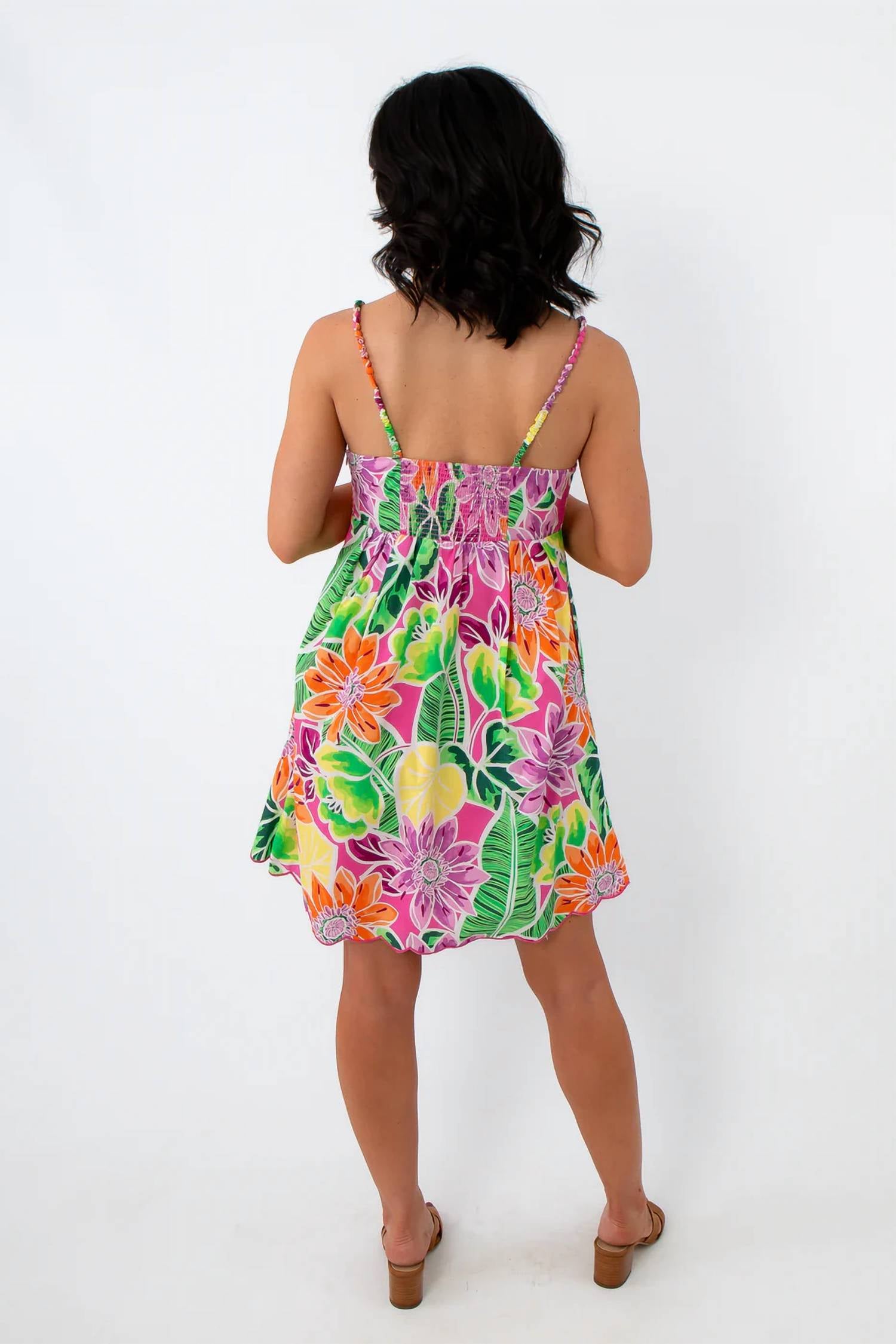 Fate - Summer Tropical Mini Dress