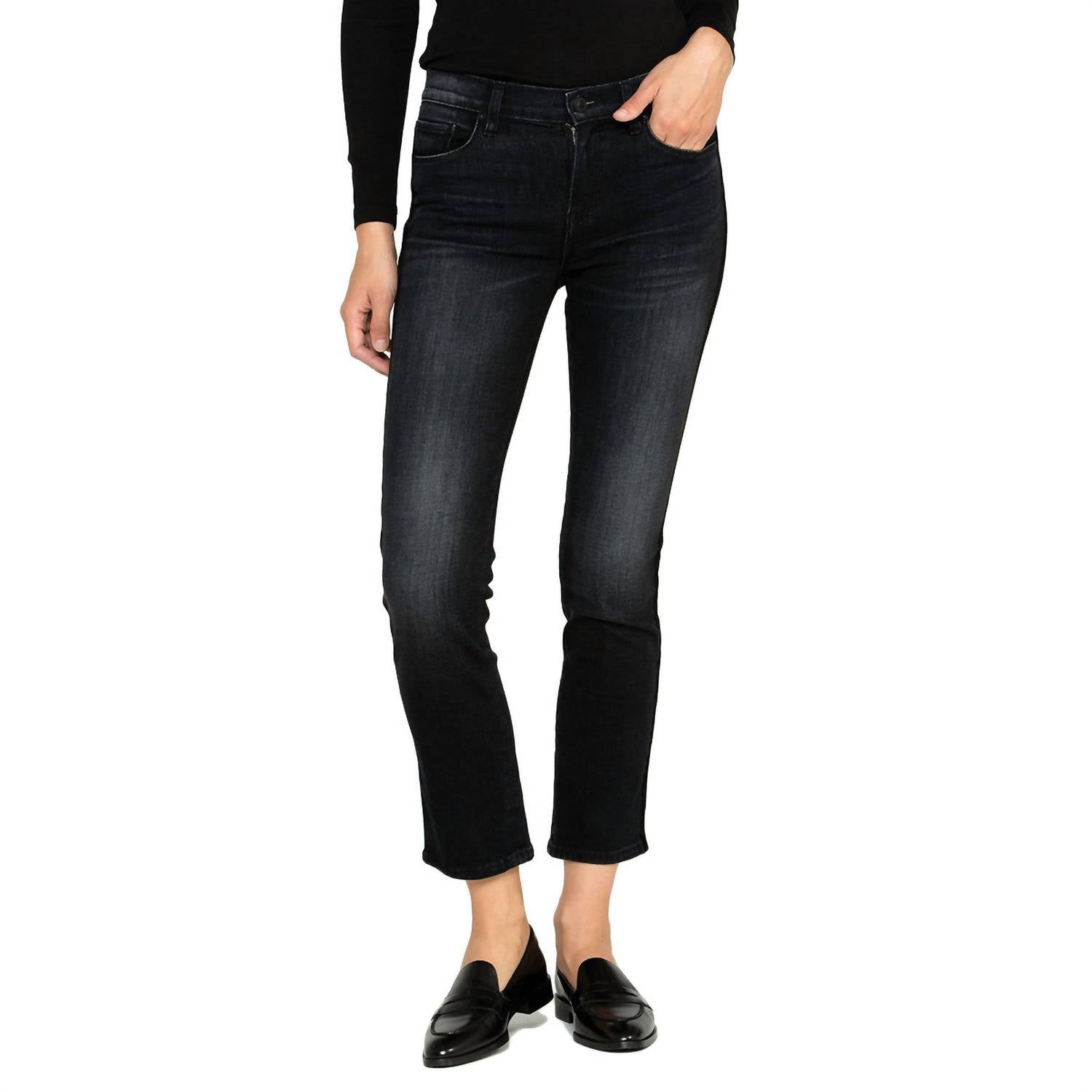 Hudson - Women's Nico Straight Crop Jeans