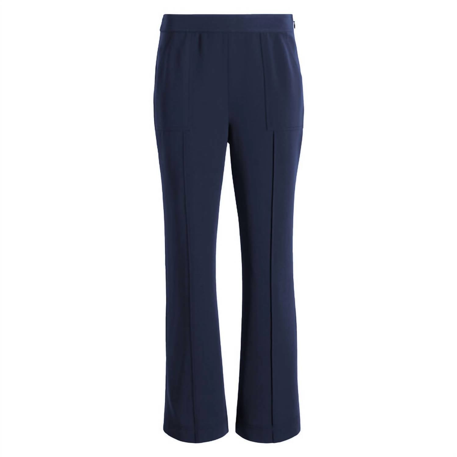 cinq a sept Women's Cropped Angie Pant in navy - women's pants