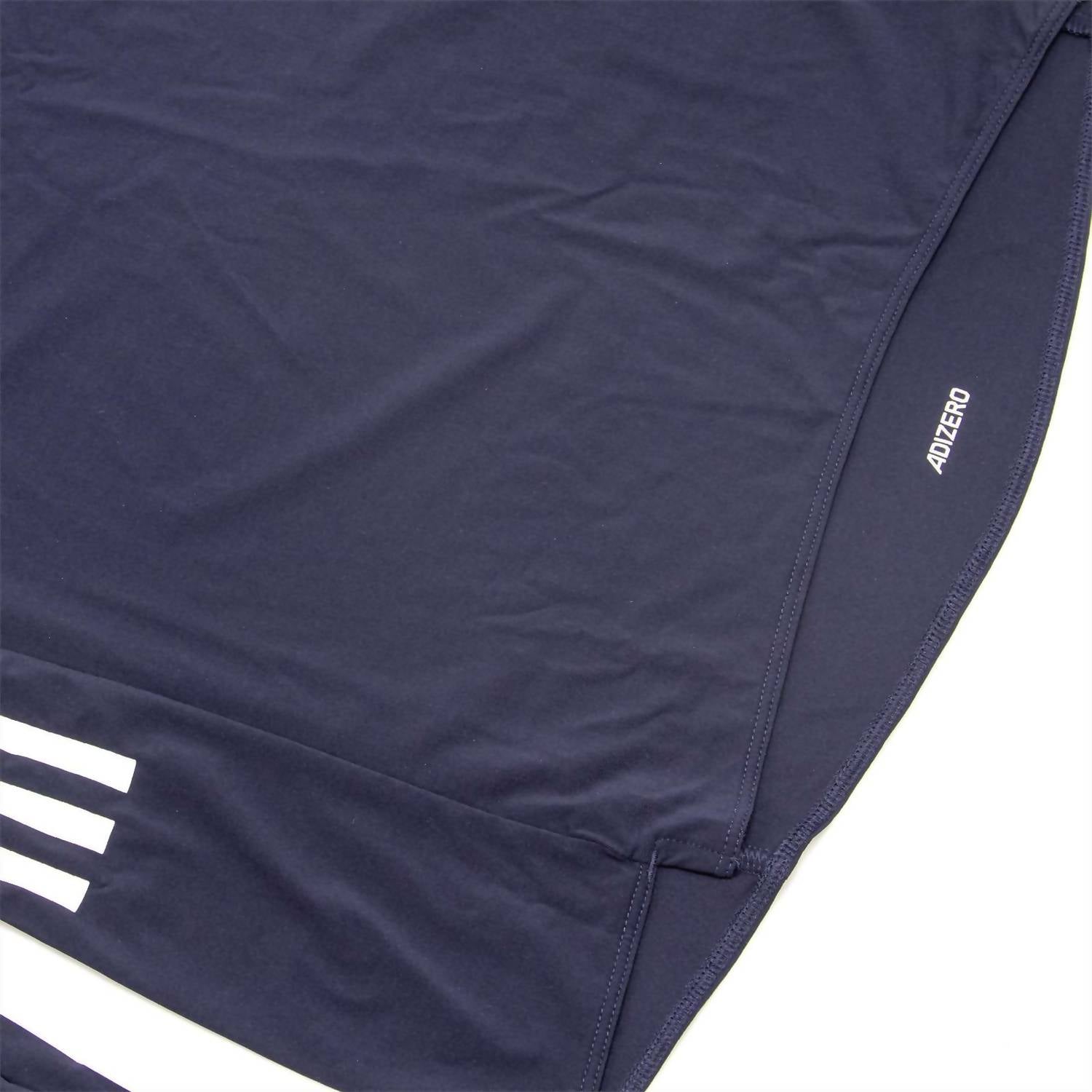 adidas Men Half Zip Long Sleeve Tee in legend ink - men's long sleeve top - view 6