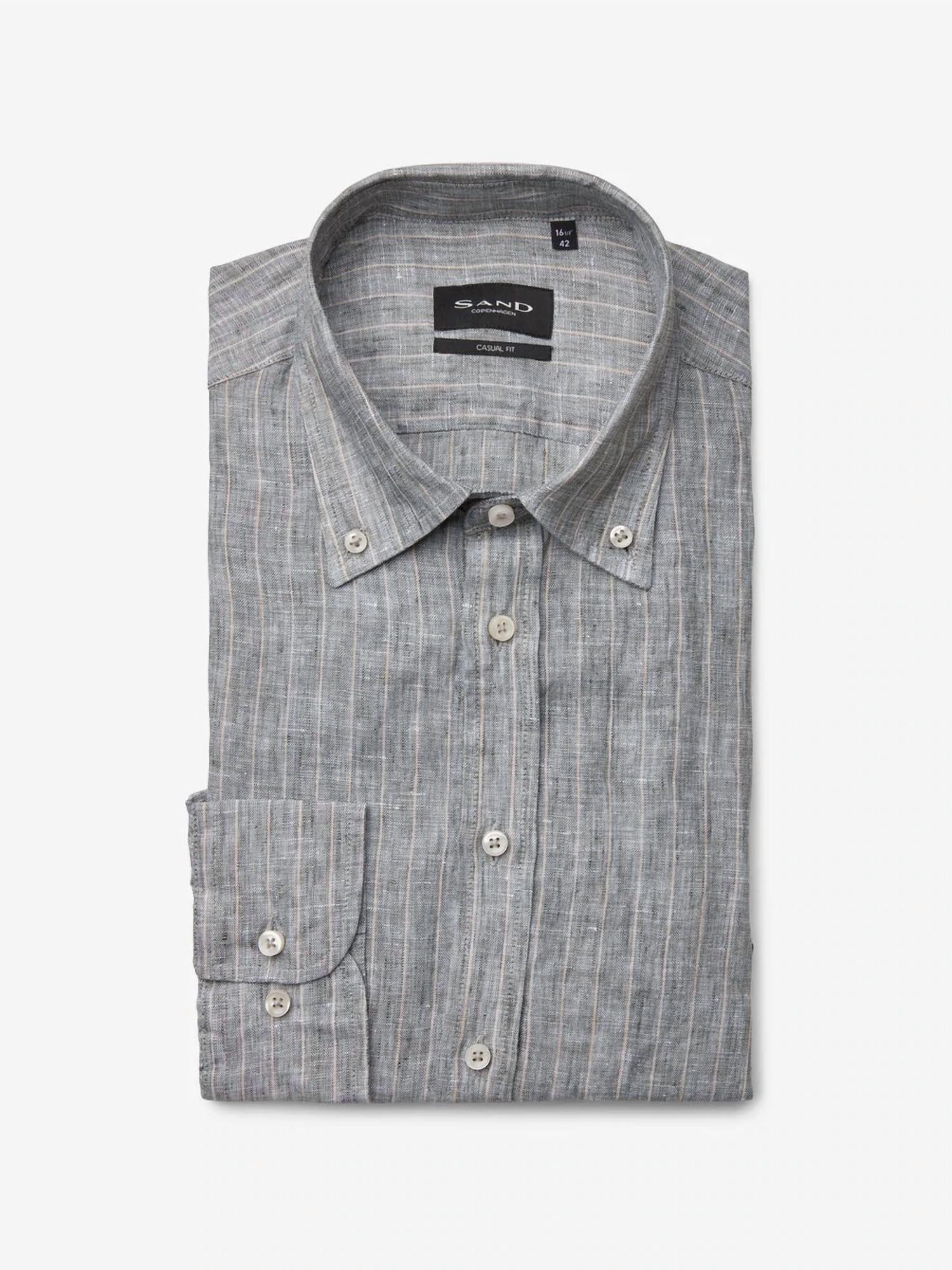 Sand Copenhagen - Men's Simon Long Sleeve Shirt