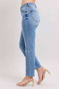 Judy Blue - Mid Rise Slim Fit Jean With Cell Pocket