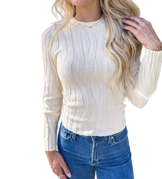 Minkpink - Hazel Textured Knit Top