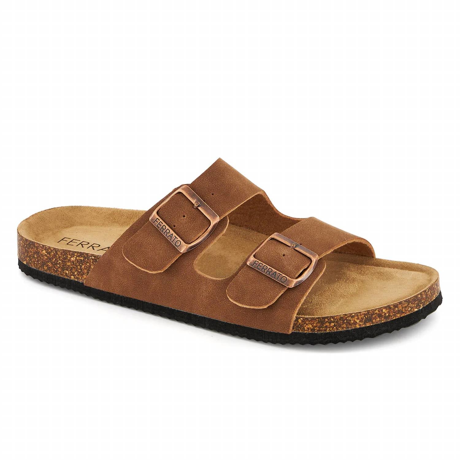 Ferrato - Men's Double Buckle Strap Sandal