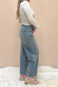 Oliver Logan - Harlow High Rise Barrel Jean