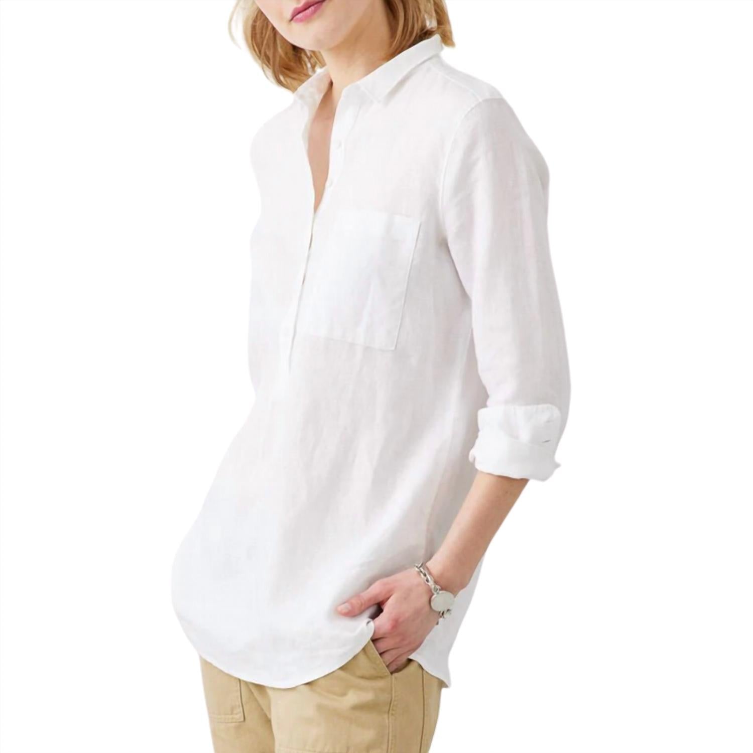 Not Monday - Women's Blaine Linen Tunic