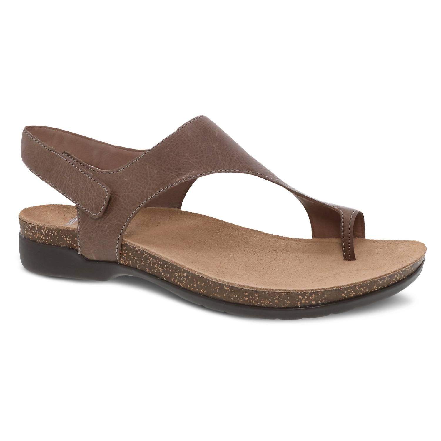 dansko Women's Reece Sandal in stone 1 - women's sandal