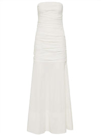 St. Agni - Gathered Strapless Longline Dress