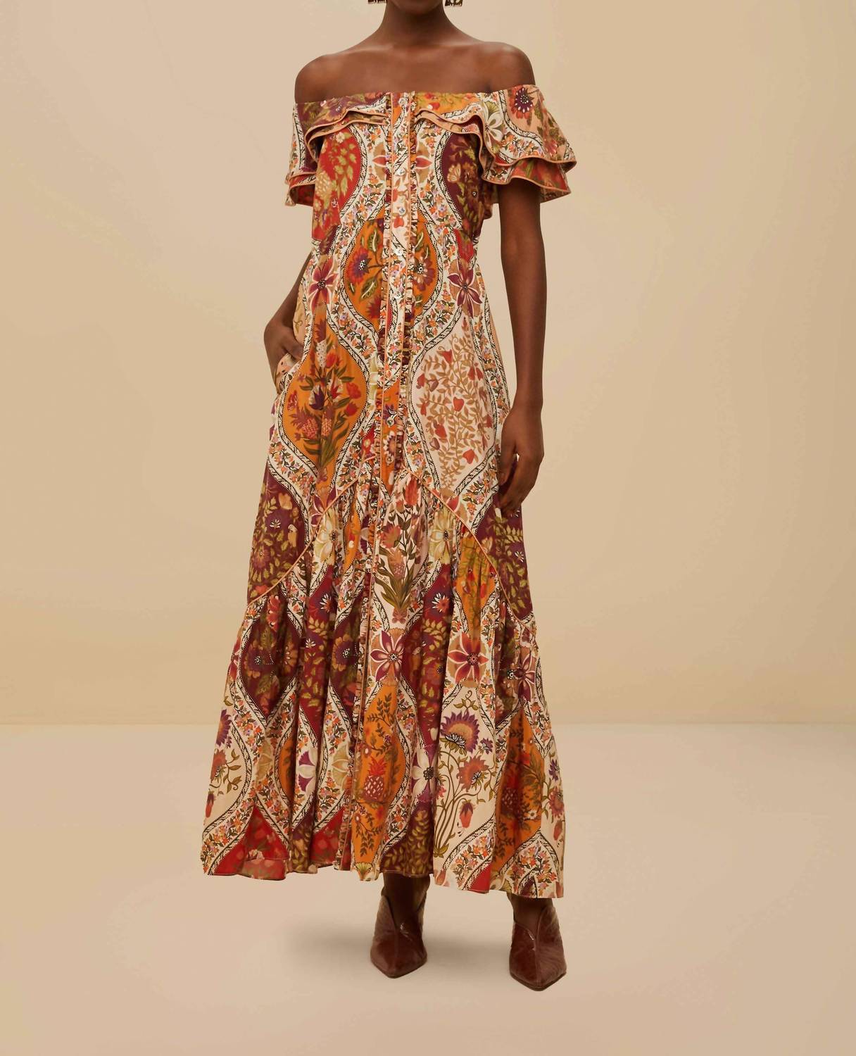 Farm Rio - ROMANTIC OFF SHOULDER