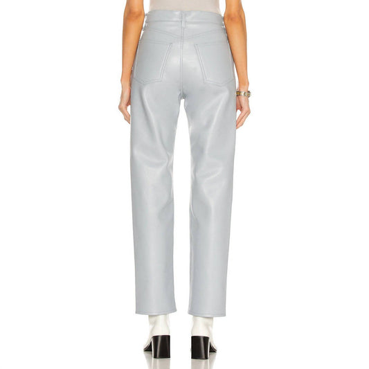 Agolde - Women's 90’s Pinch Waist Leather Pants