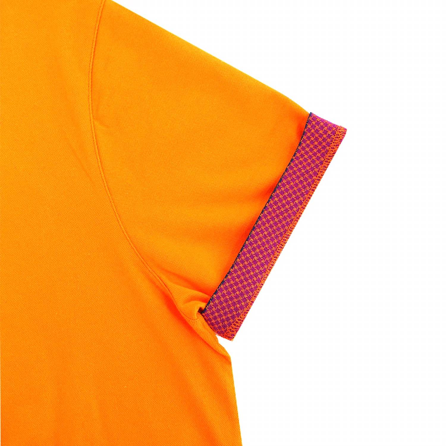 Eight X - Double Sided Grid Print Collar Polo