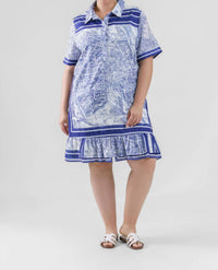 Joh - Jeffera Printed Woven Dress - Plus Size