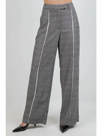 Whiteroom+Cactus - Fray Edge Detailed Straight Leg Trousers