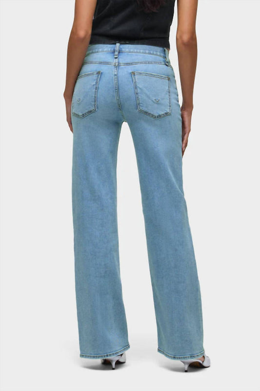 Hudson - Rosie High-Rise Wide Leg Jean