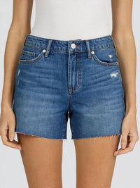 Dear John Denim - Rhodey Ivy High-rise Denim Shorts