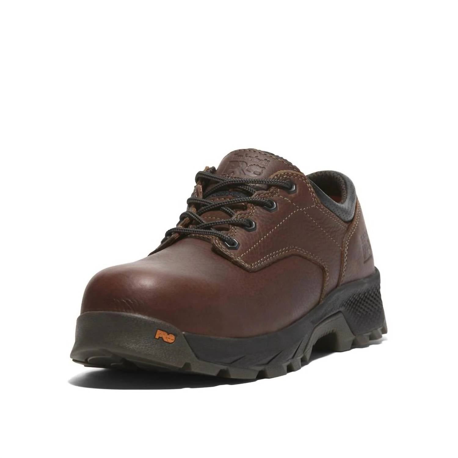 Timberland Men's Comp-toe Titan Ev Ex Oxford Anti-tatigue Work Shoe in brown - men's shoe - view 5
