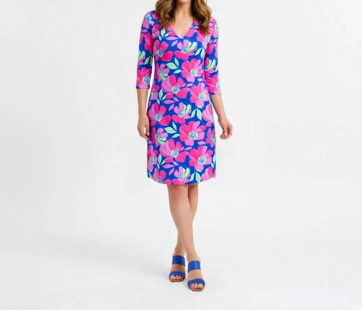 Katherine Way - Brisbane V Neck Dress