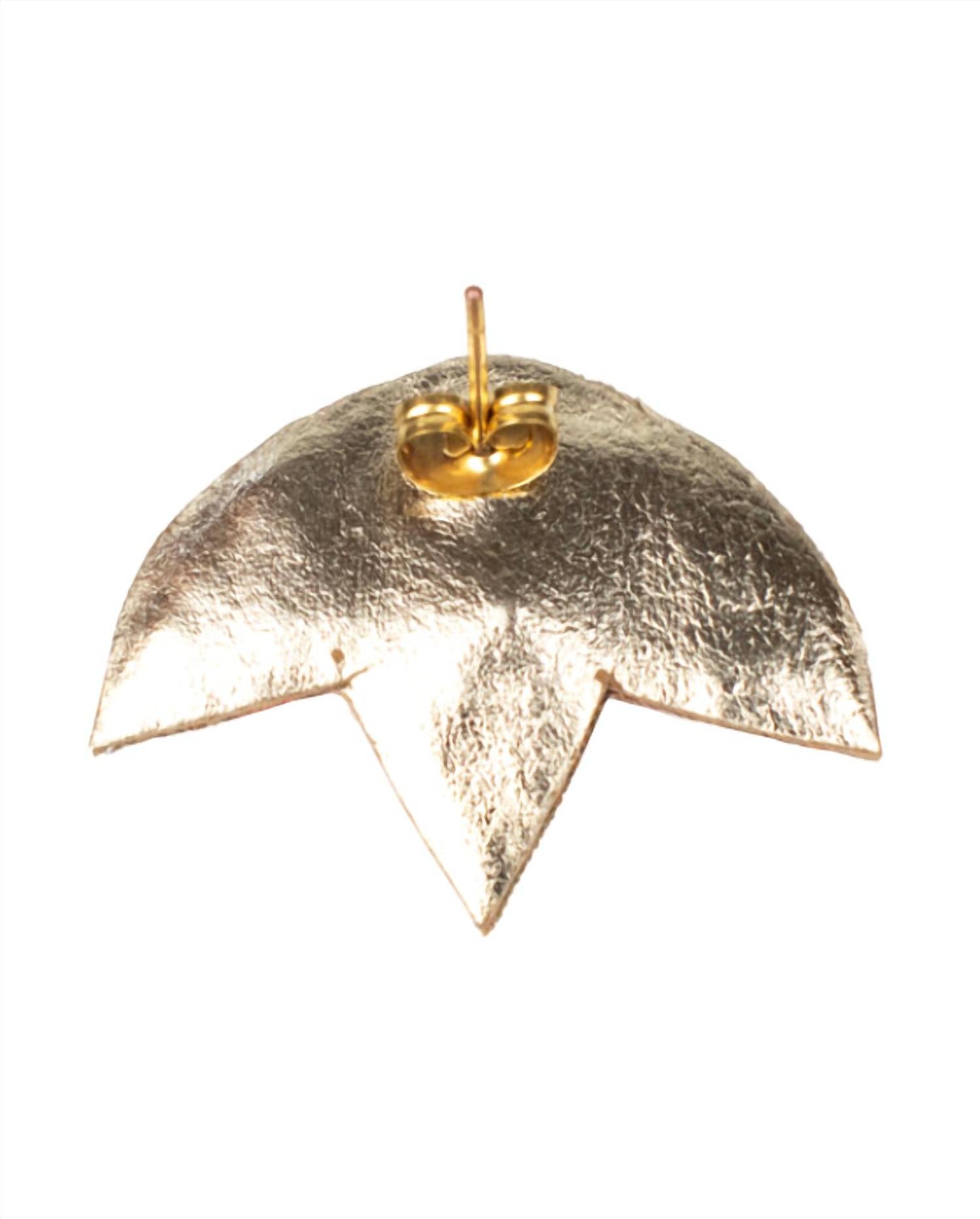 Nahua - Women's Braz Ear-chip Stud Earring