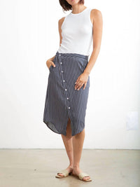 Pharaoh - Nico Asymmetrical Midi Skirt