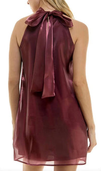 On Twelfth - Women's Christmas Cabernet Mini Dress