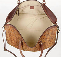 American Darling Women's Weekender Bag in brown 1 - women's bag - alternate view