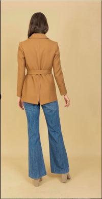Jessie Liu - Women's Belted Short Coat