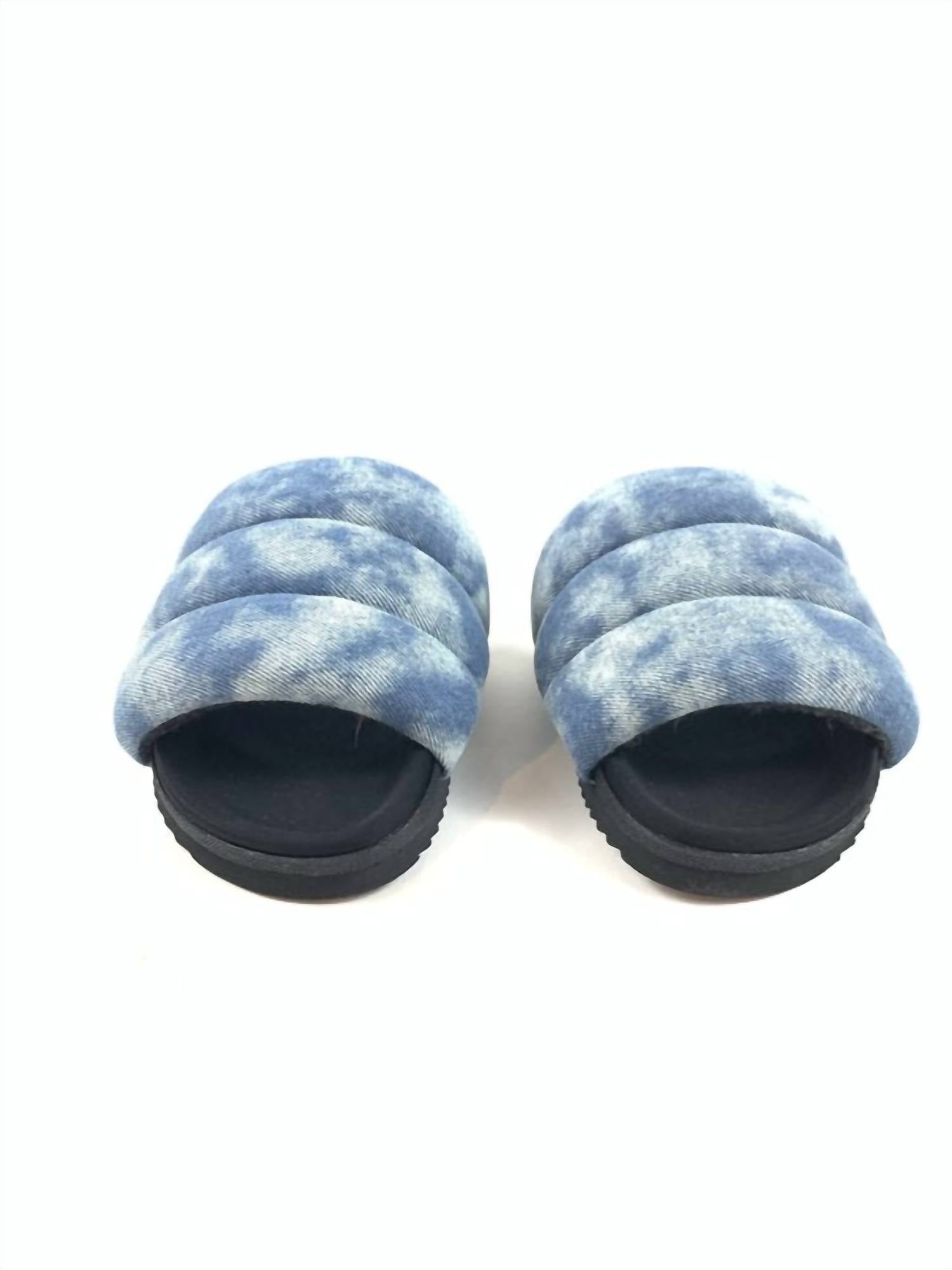 Roam - Women's Denim Cross Sandals