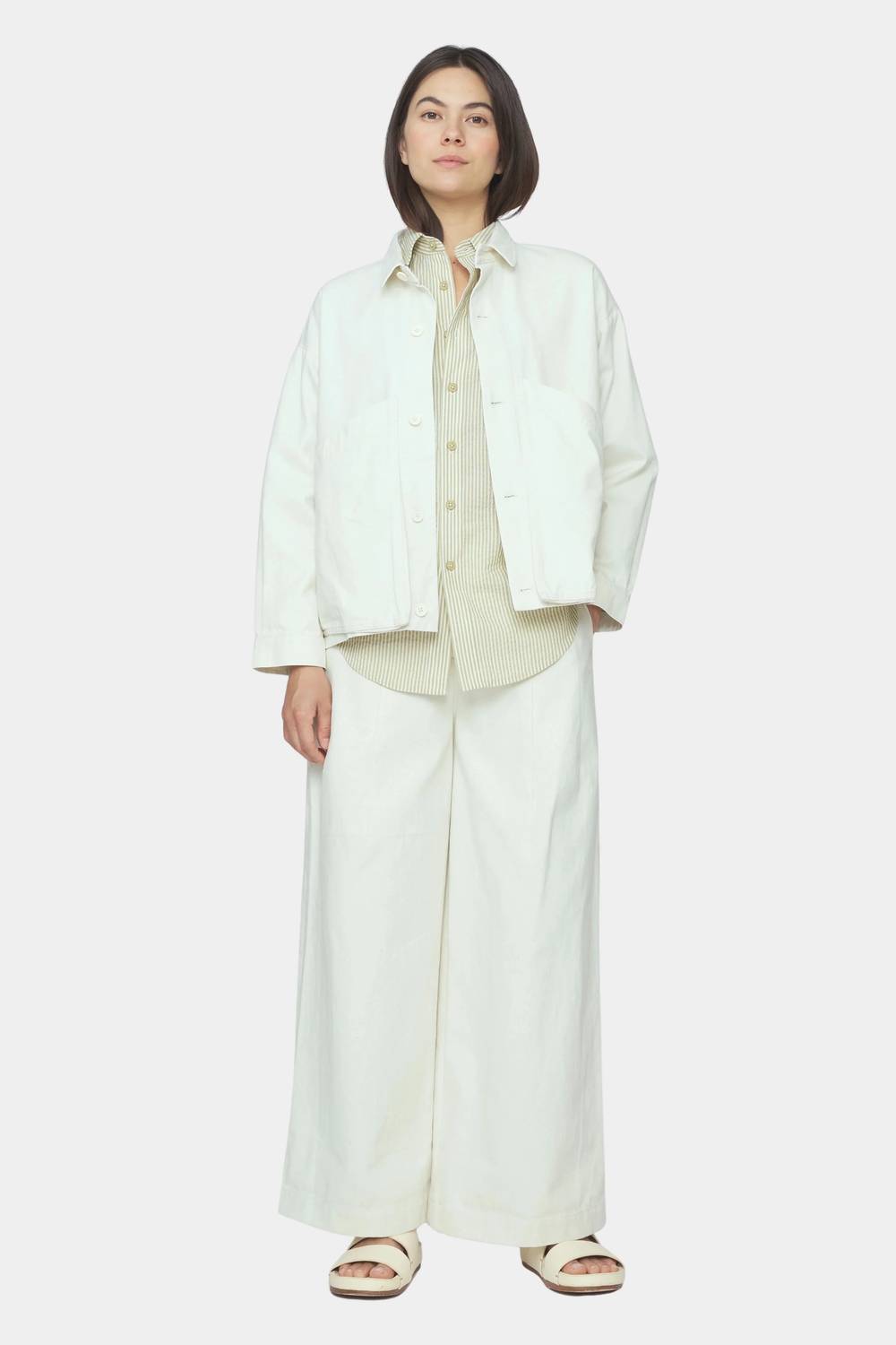 7115 By Szeki - Signature Panel Pockets Jacket