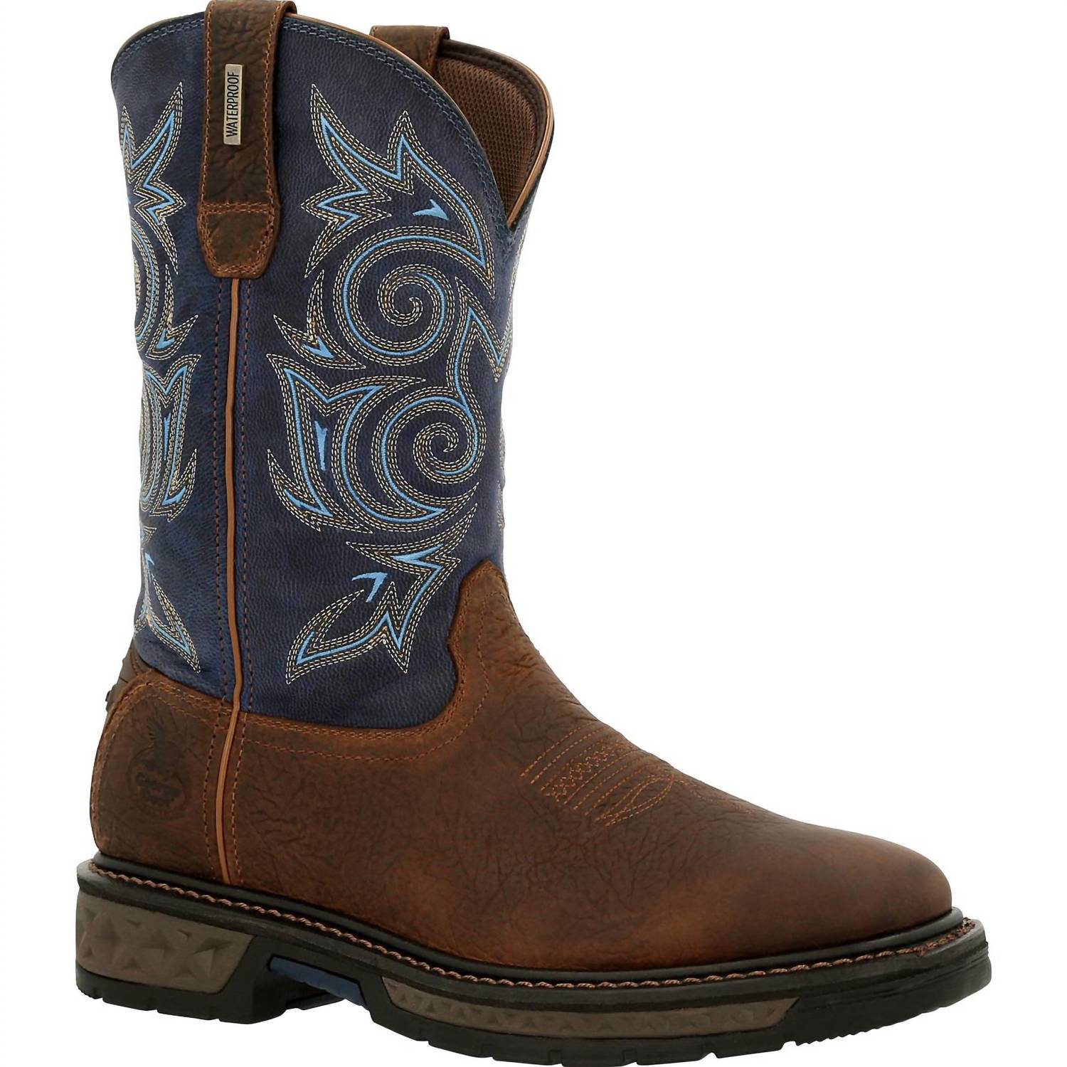 Georgia Boot - MEN'S CARBO-TEC LT WATERPROOF PULL ON BOOT - MEDIUM WIDTH