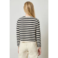 Lilla P - Jackie Stripe Cardigan
