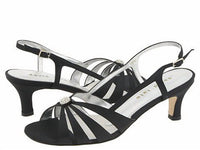 David Tate Women's Rosette Slingback Sandal in black - women's heels - view 4